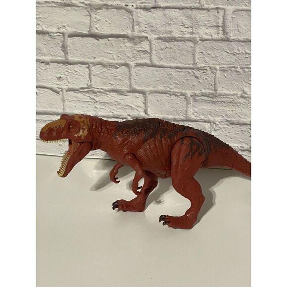 JW Jurassic World Bite N Fight T-Rex Dinosaur Action Figure 13" Mattel WORKS - Picture 1 of 7